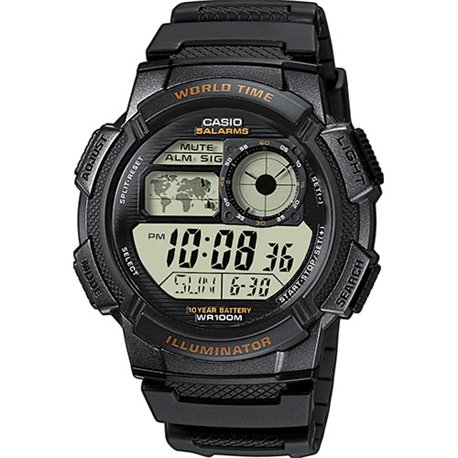 Ručni sat digitalni Casio AE-1000W-1A