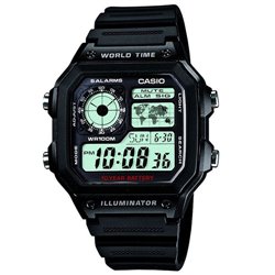 Ručni sat digitalni Casio AE-1200WH-1A
